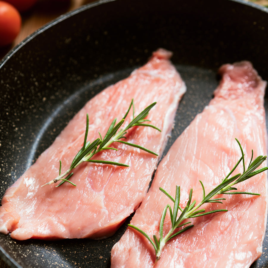 Veal Scaloppine (or Scallopini) is a favorite meal