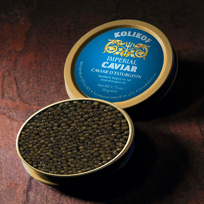 Imperial Caviar. Chef's Favorite Caviar. Buy Online. Ships Overnight from Kolikof.com.