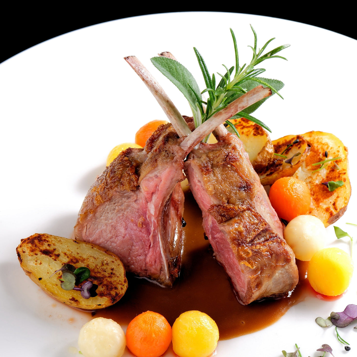 New Zealand Grass-Fed Lamb Rack - Approx. 1lb.