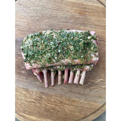 New Zealand Grass-Fed Lamb Rack  CAP OFF - Approx. 1lb.